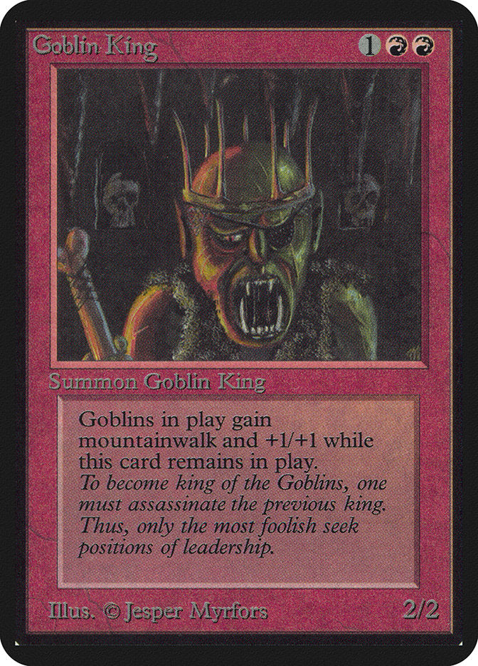 Goblin King [Alpha Edition] | Good Games Cannington