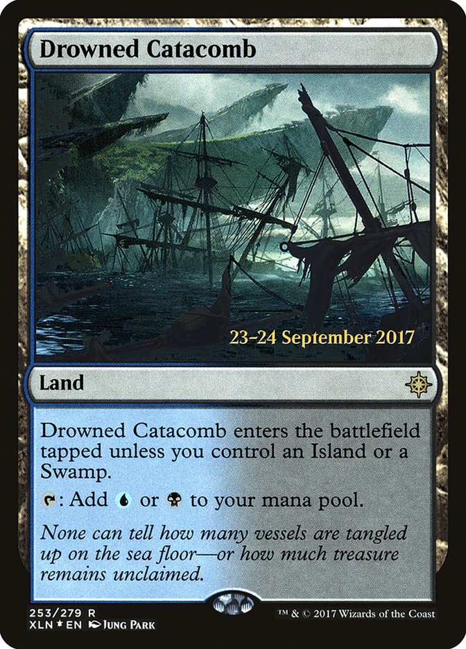 Drowned Catacomb [Ixalan Prerelease Promos] | Good Games Cannington