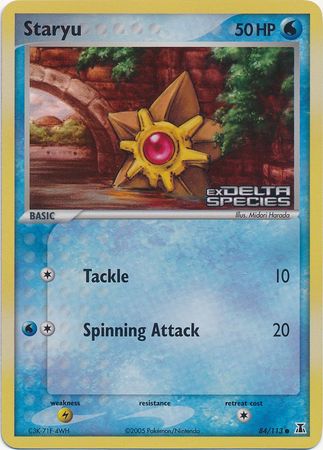 Staryu (84/113) (Stamped) [EX: Delta Species] | Good Games Cannington