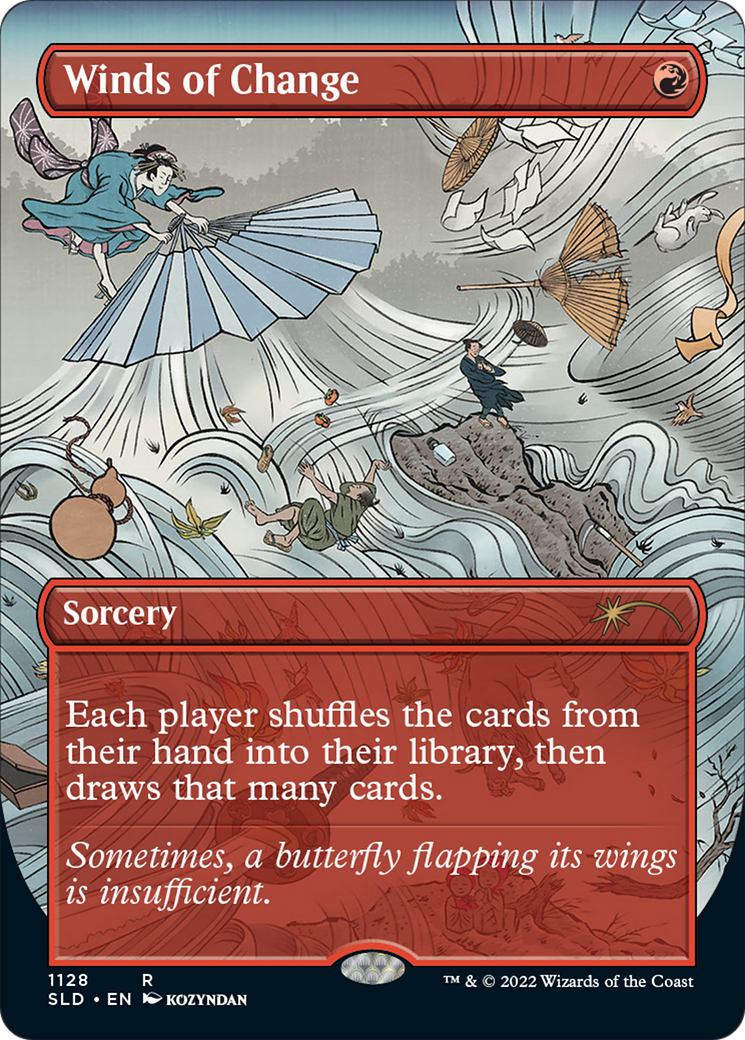 Winds of Change (Borderless) [Secret Lair Drop Series] | Good Games Cannington