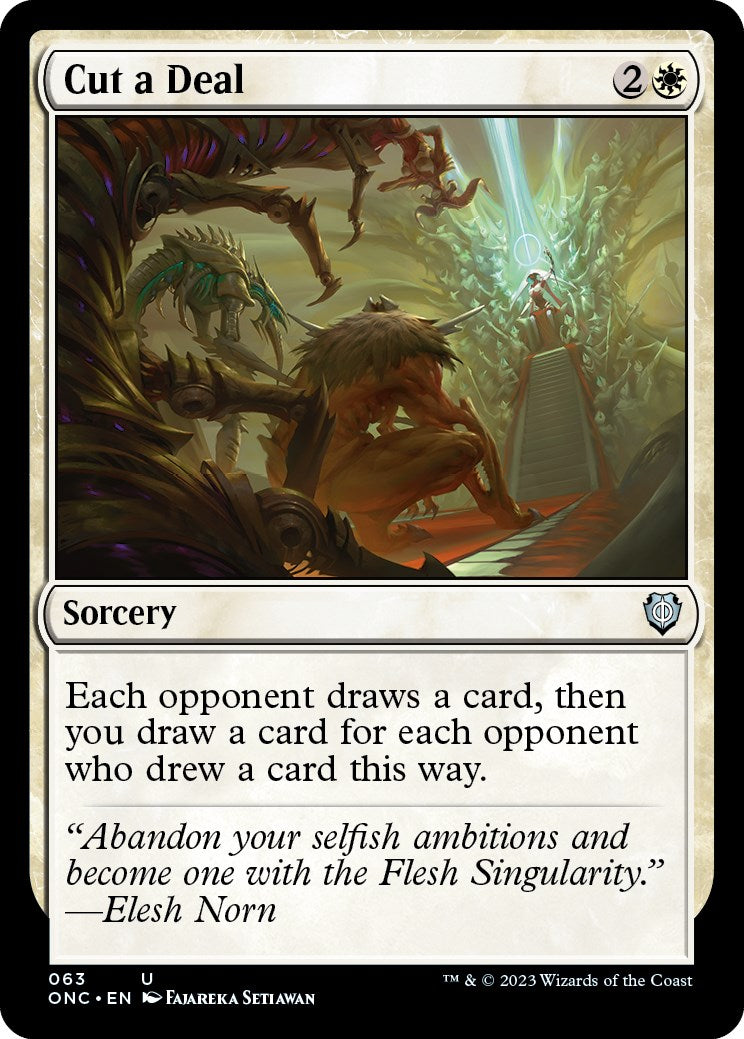 Cut a Deal [Phyrexia: All Will Be One Commander] | Good Games Cannington