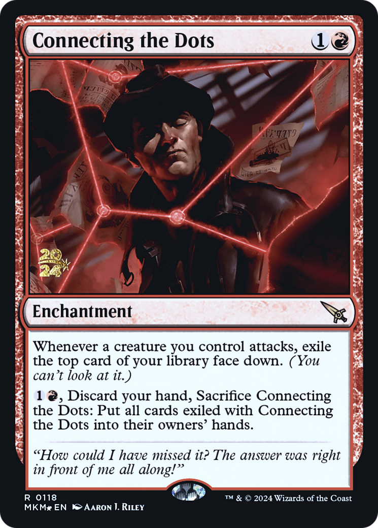 Connecting the Dots [Murders at Karlov Manor Prerelease Promos] | Good Games Cannington