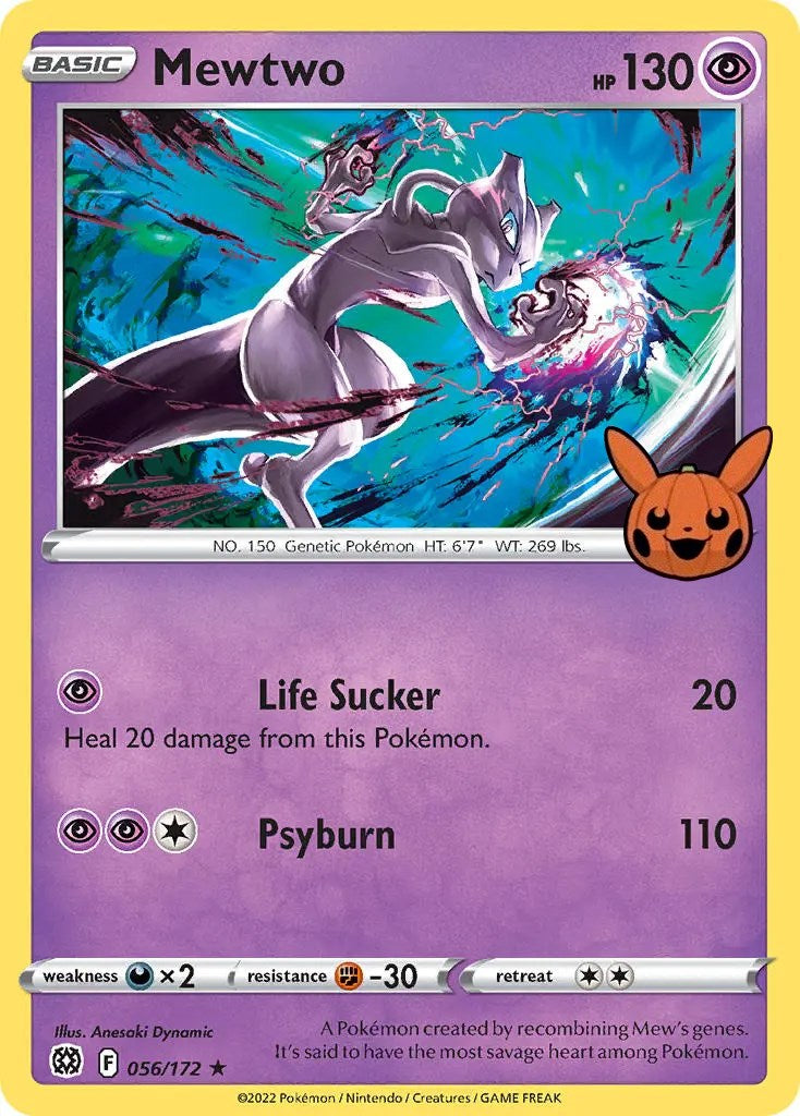 Mewtwo (056/172) [Trick or Trade] | Good Games Cannington