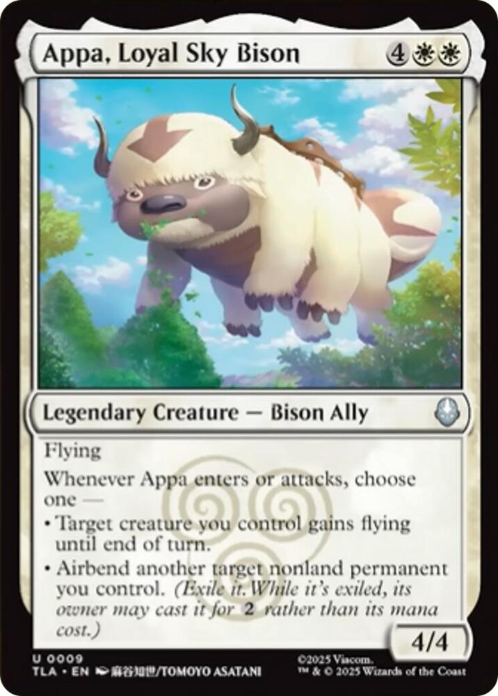 Appa Loyal Sky Bison 9 (Avatar: The Last Airbender)  | Good Games Cannington