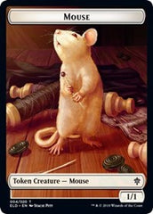 Mouse // Food (15) Double-Sided Token [Throne of Eldraine Tokens] | Good Games Cannington