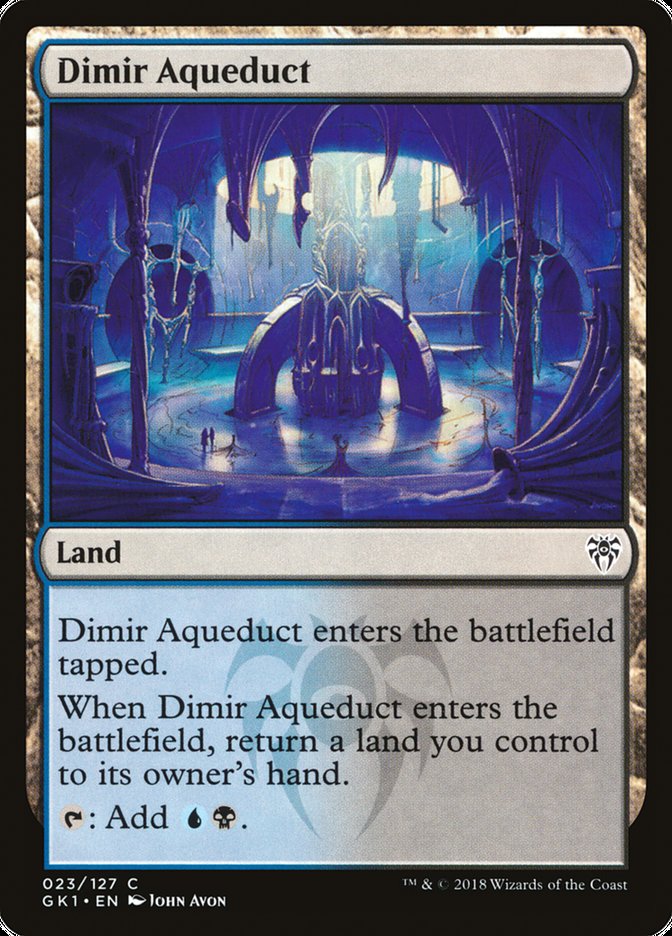 Dimir Aqueduct [Guilds of Ravnica Guild Kit] | Good Games Cannington