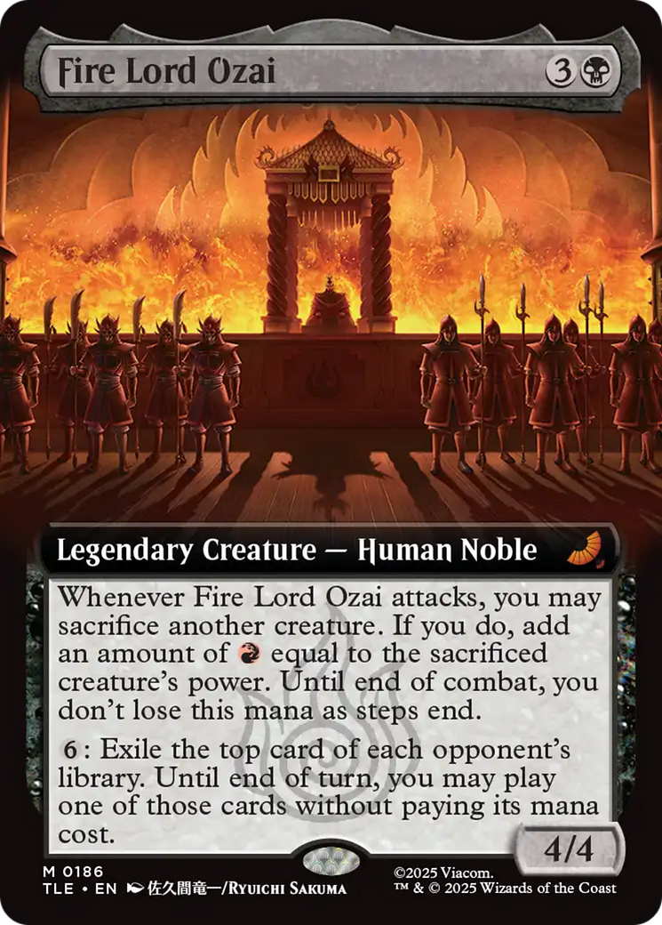 Fire Lord Ozai (Extended Art) [Avatar: The Last Airbender: Eternal-Legal] | Good Games Cannington
