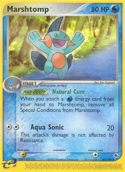 Marshtomp (41/109) [EX: Ruby & Sapphire] | Good Games Cannington