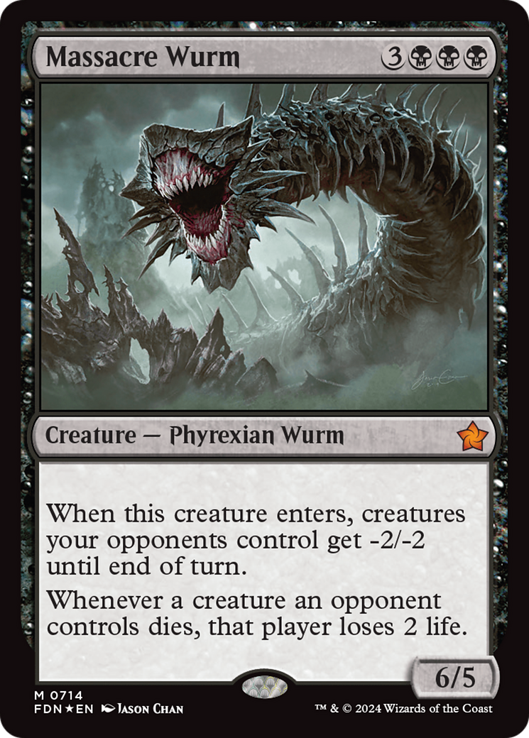 Massacre Wurm [Foundations] | Good Games Cannington