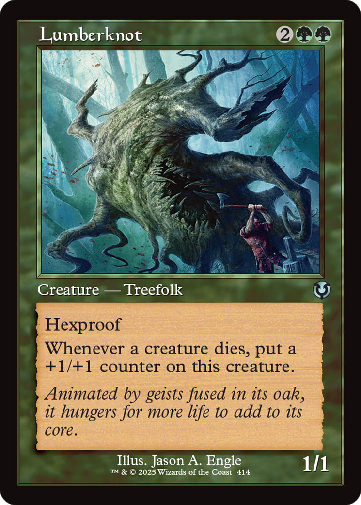 Lumberknot (Retro Frame) [Innistrad Remastered] | Good Games Cannington