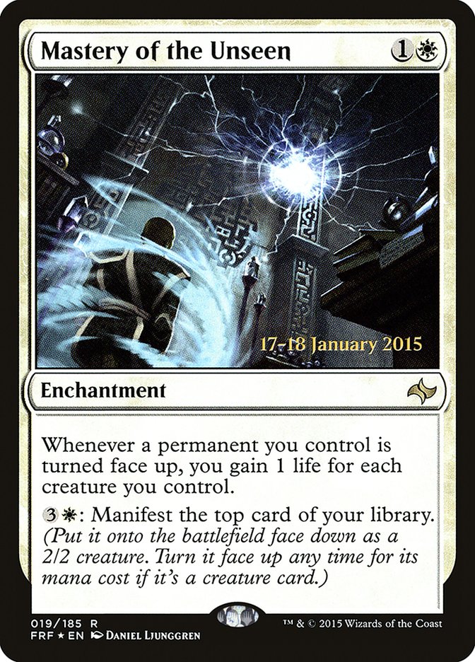 Mastery of the Unseen [Fate Reforged Prerelease Promos] | Good Games Cannington