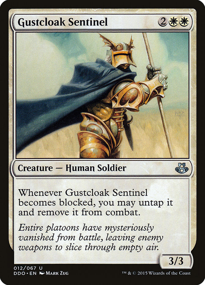 Gustcloak Sentinel [Duel Decks: Elspeth vs. Kiora] | Good Games Cannington