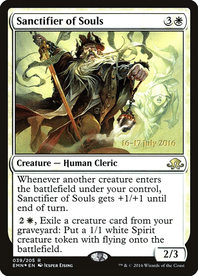 Sanctifier of Souls [Eldritch Moon Prerelease Promos] | Good Games Cannington