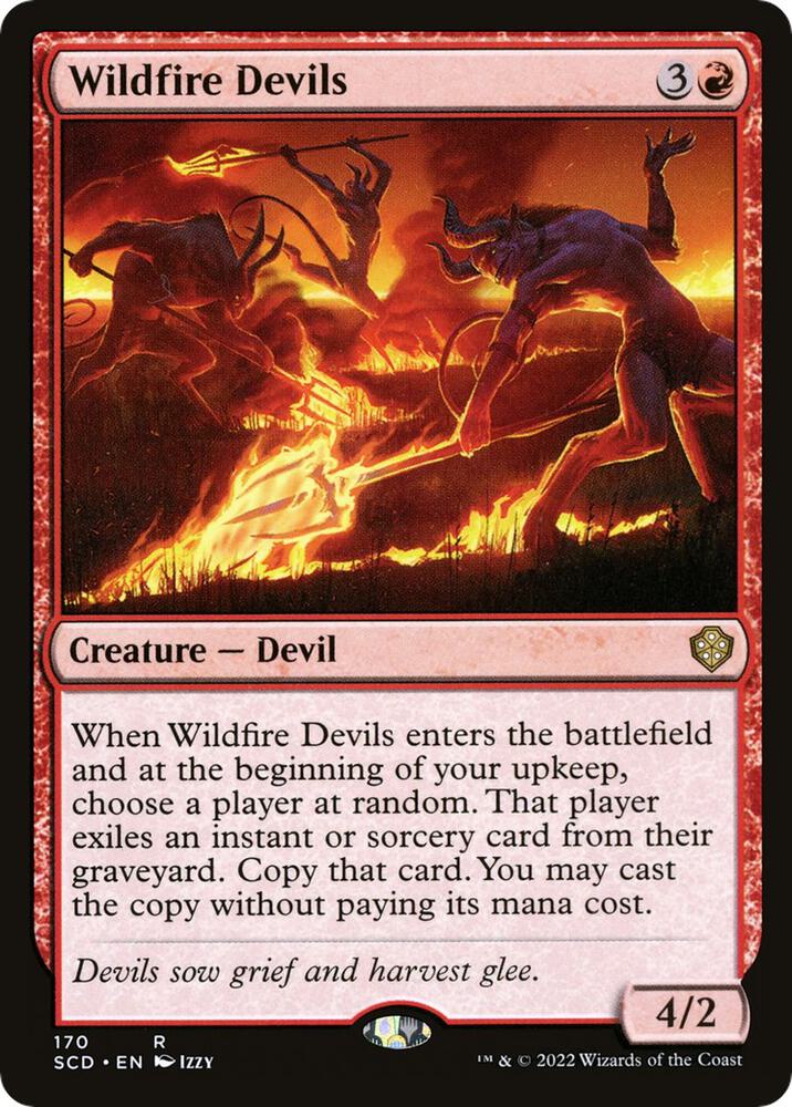 Wildfire Devils 170 (Starter Commander Decks)  | Good Games Cannington
