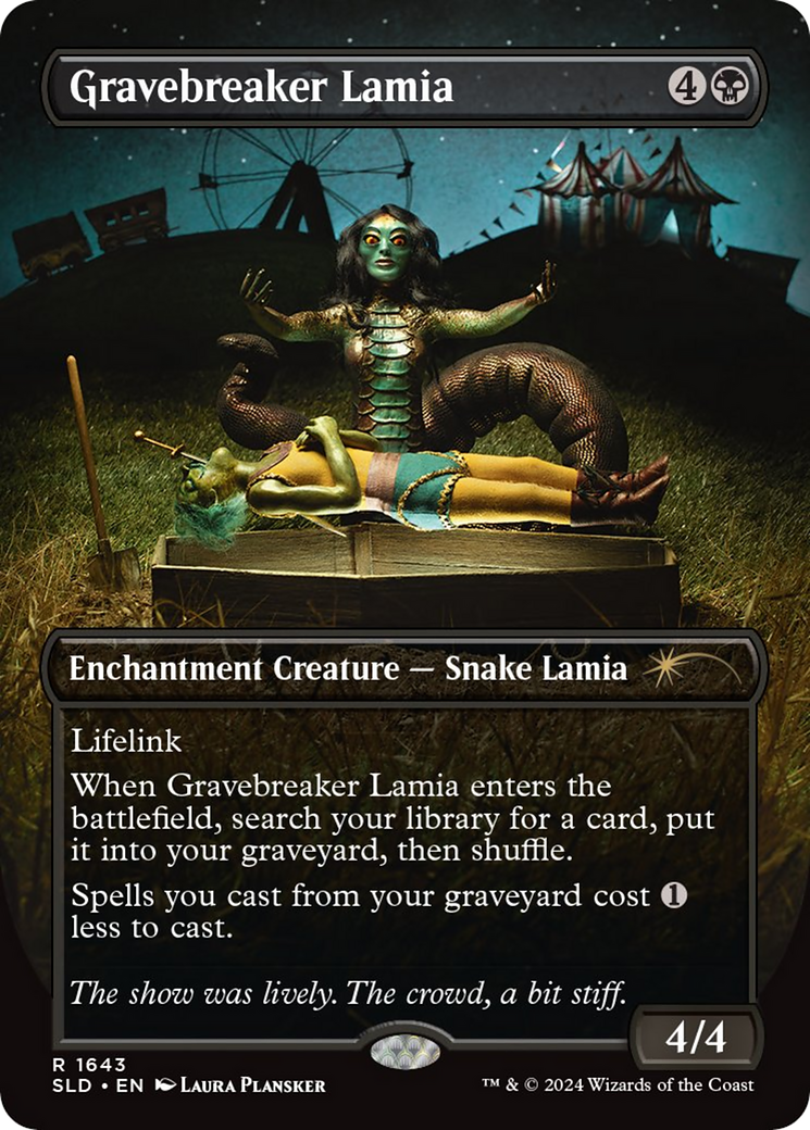 Gravebreaker Lamia (Rainbow Foil) [Secret Lair Drop Series] | Good Games Cannington