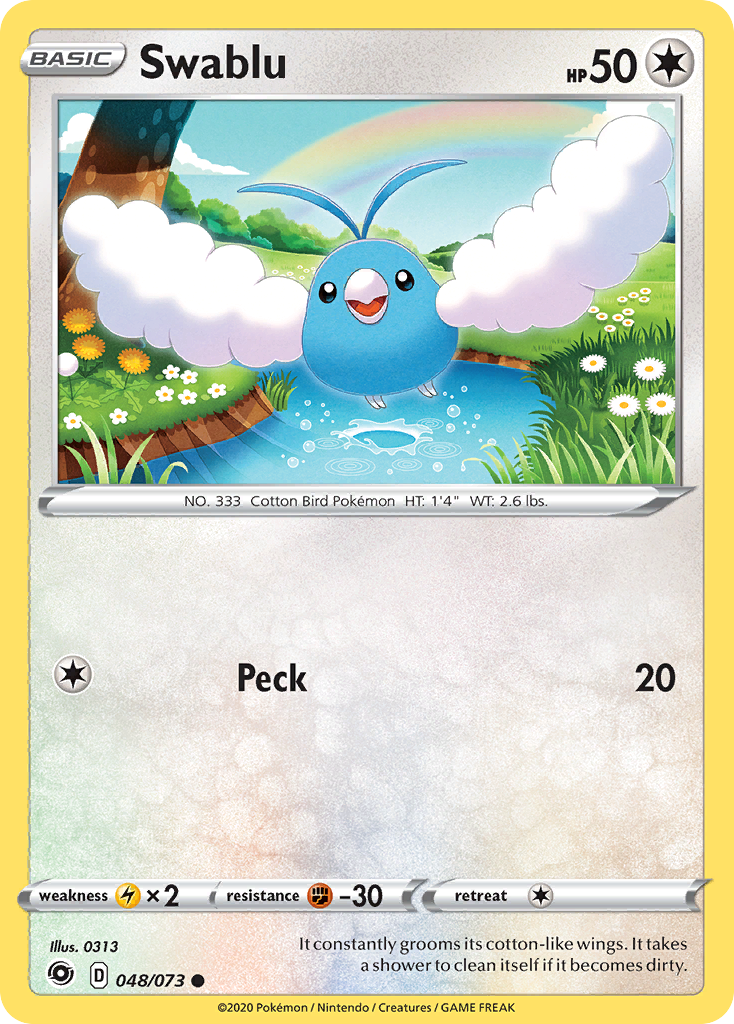 Swablu (048/073) [Sword & Shield: Champion's Path] | Good Games Cannington