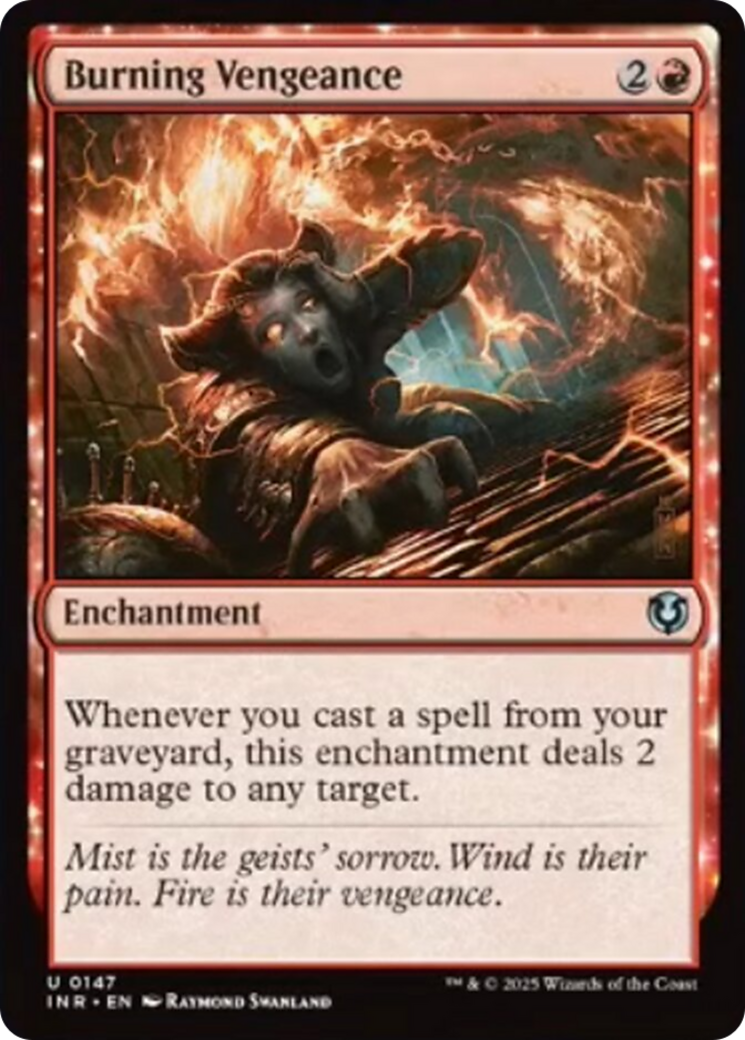 Burning Vengeance [Innistrad Remastered] | Good Games Cannington