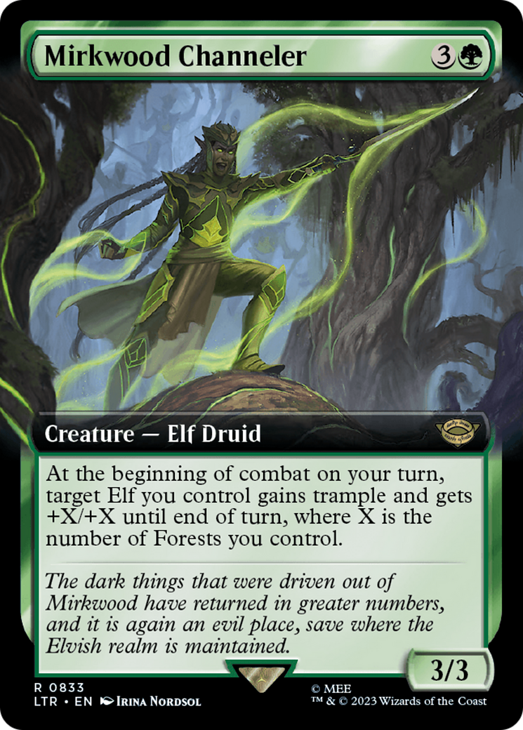 Mirkwood Channeler (Extended Art) [The Lord of the Rings: Tales of Middle-Earth] | Good Games Cannington