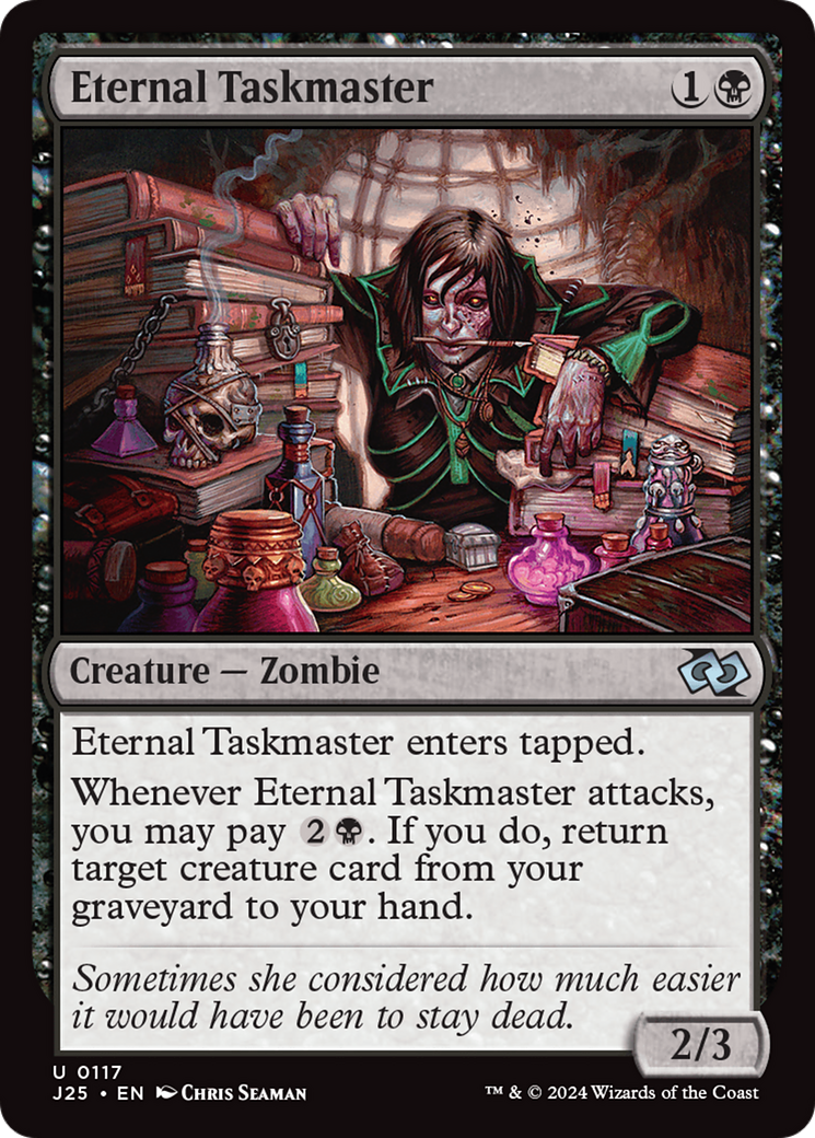 Eternal Taskmaster [Foundations Jumpstart] | Good Games Cannington