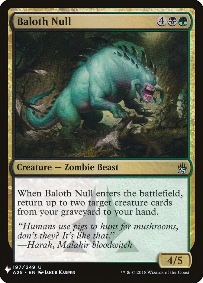 Baloth Null [Mystery Booster] | Good Games Cannington