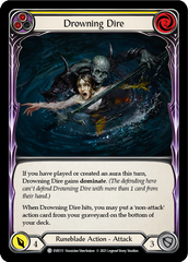 Drowning Dire (Yellow) [EVR111] (Everfest)  1st Edition Normal | Good Games Cannington
