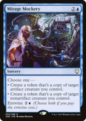 Mirage Mockery [Phyrexia: All Will Be One Commander] | Good Games Cannington