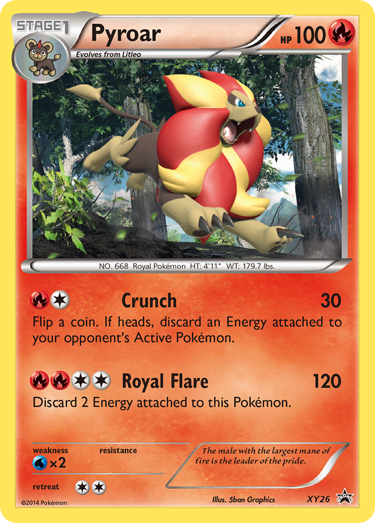 Pyroar (XY26) [XY: Black Star Promos] | Good Games Cannington
