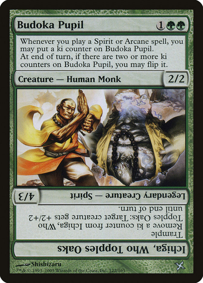 Budoka Pupil // Ichiga, Who Topples Oaks [Betrayers of Kamigawa] | Good Games Cannington