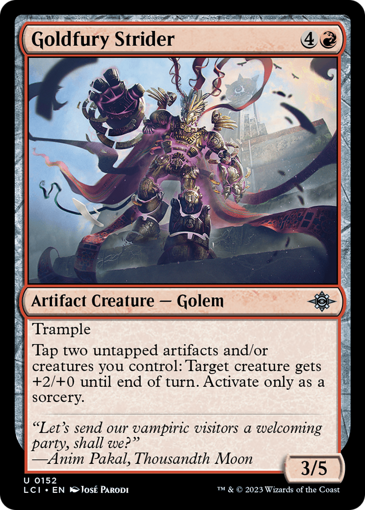 Goldfury Strider [The Lost Caverns of Ixalan] | Good Games Cannington