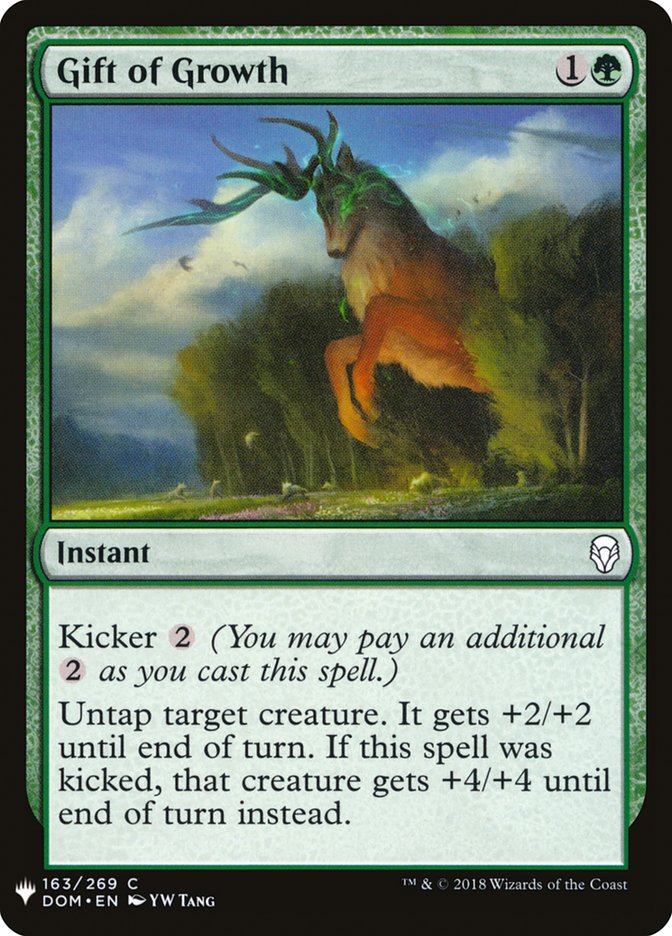 Gift of Growth [Mystery Booster] | Good Games Cannington