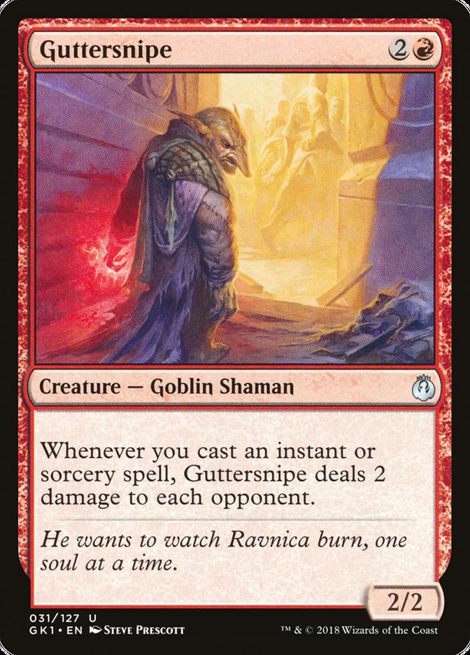 Guttersnipe [Guilds of Ravnica Guild Kit] | Good Games Cannington