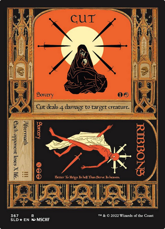 Cut // Ribbons (Foil Etched) [Secret Lair Drop Series] | Good Games Cannington