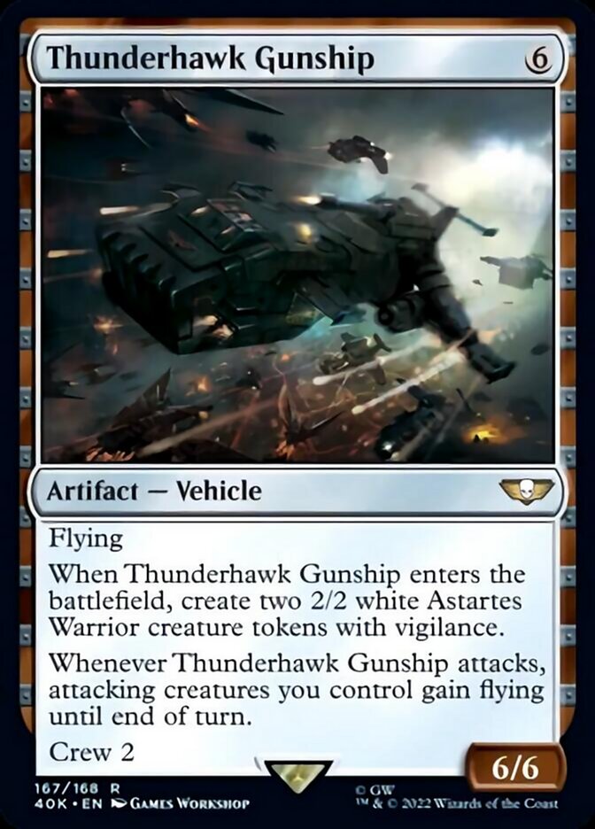 Thunderhawk Gunship [Warhammer 40,000] | Good Games Cannington