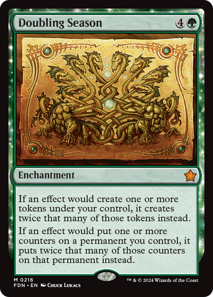 Doubling Season [Foundations] | Good Games Cannington
