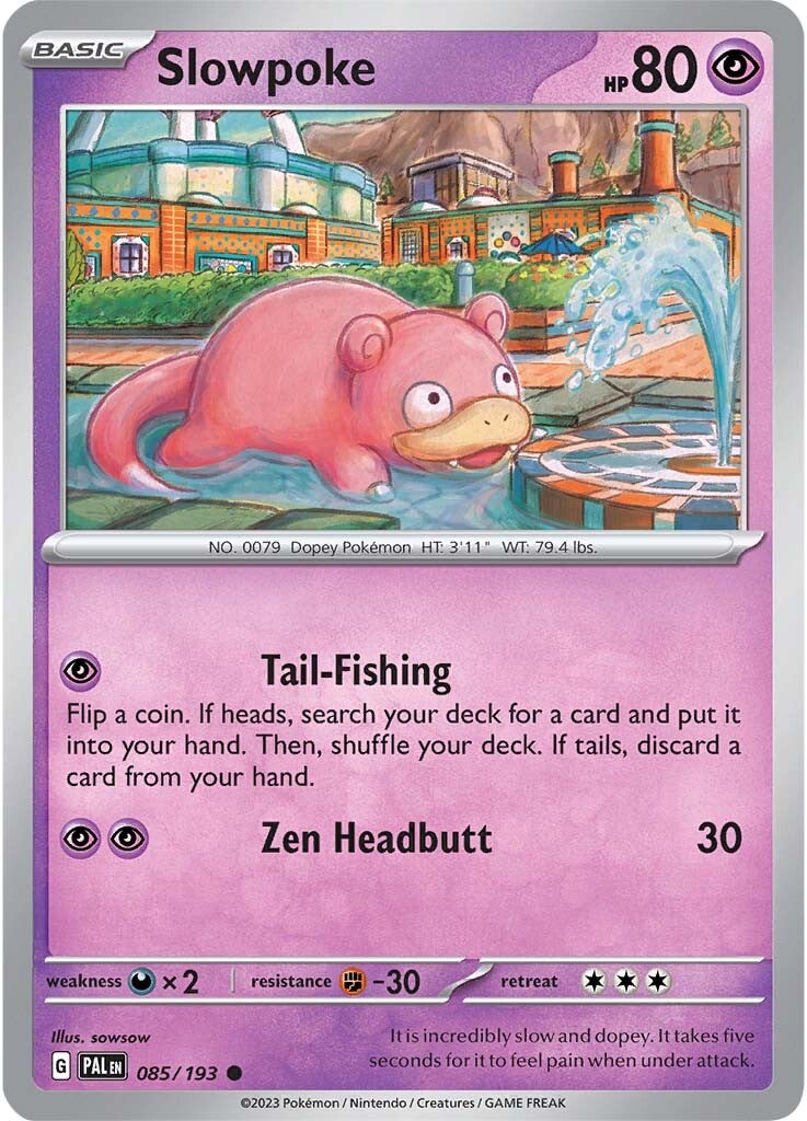 Slowpoke (085/193) [Scarlet & Violet: Paldea Evolved] | Good Games Cannington
