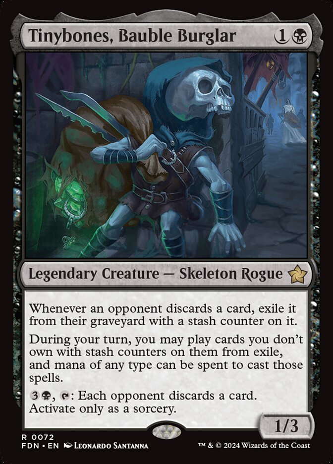 Tinybones, Bauble Burglar 72/291 (Foundations)  - Foil | Good Games Cannington