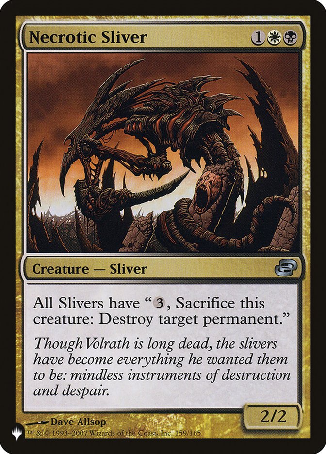 Necrotic Sliver [The List] | Good Games Cannington