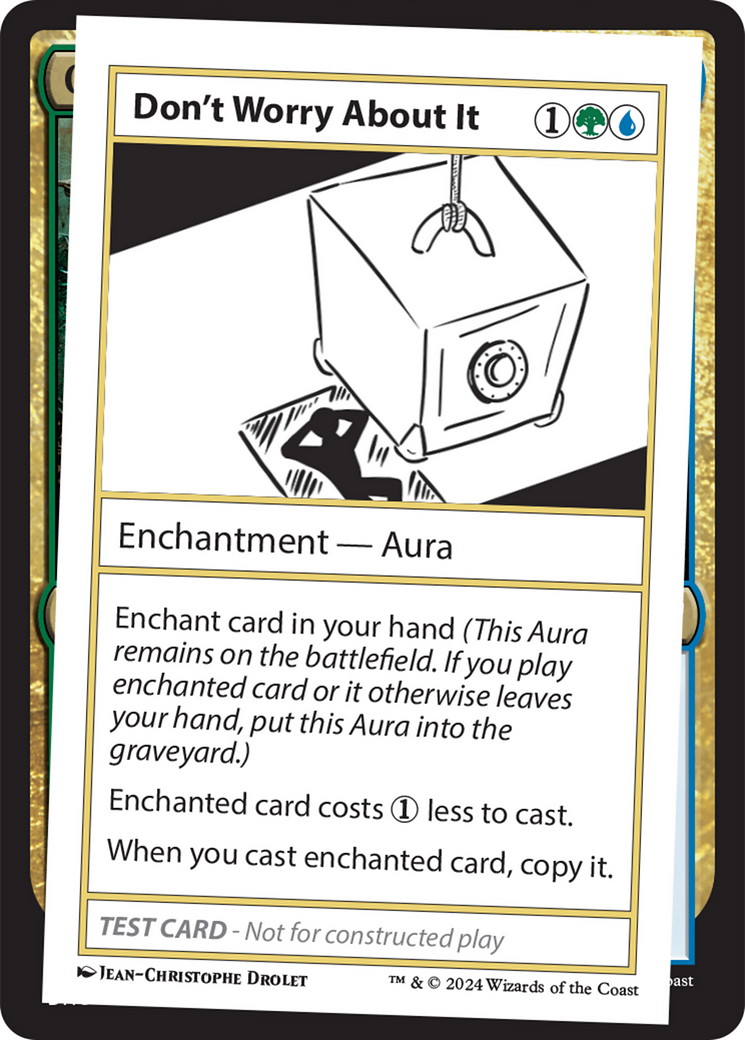 Don't Worry About It [Mystery Booster 2 Playtest Cards] | Good Games Cannington