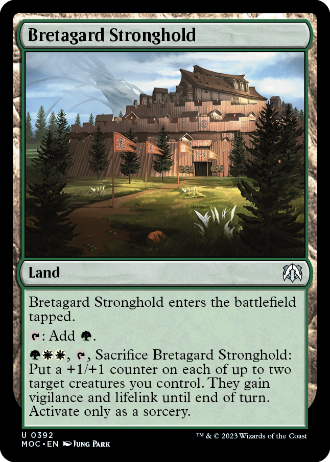 Bretagard Stronghold [March of the Machine Commander] | Good Games Cannington