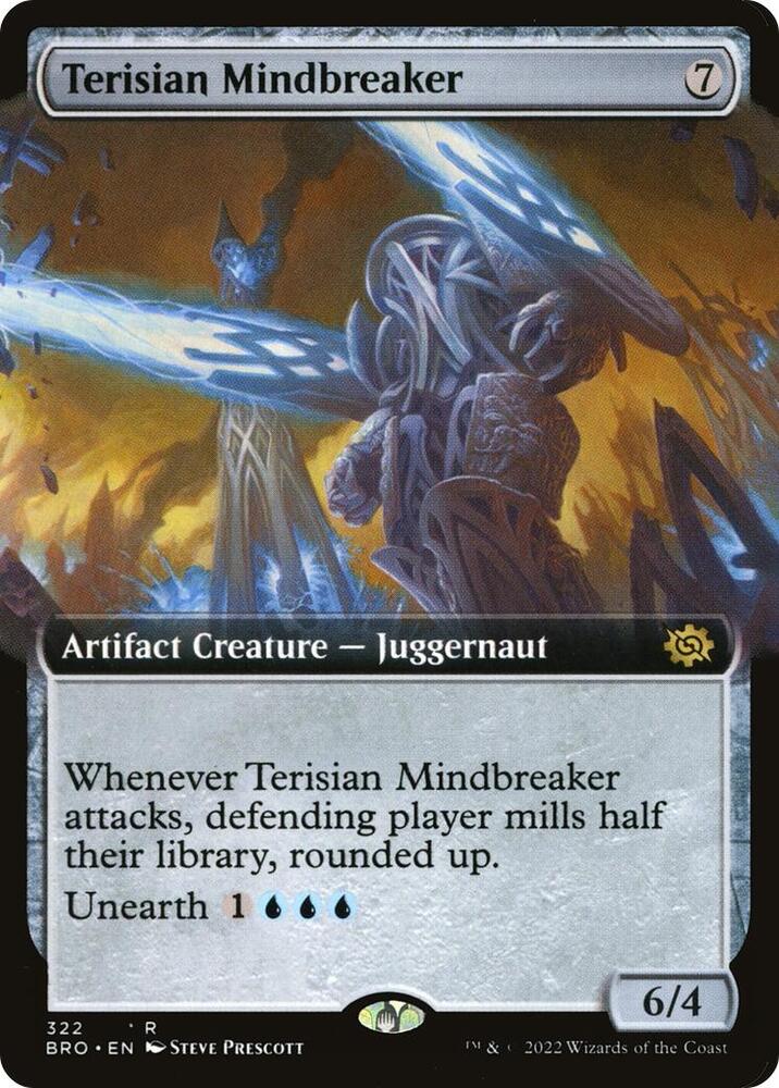 Terisian Mindbreaker Extended Art 322/287 (The Brothers' War)  | Good Games Cannington