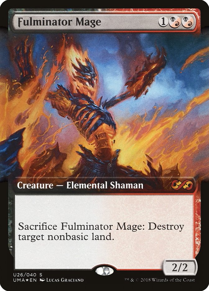 Fulminator Mage (Topper) [Ultimate Masters Box Topper] | Good Games Cannington