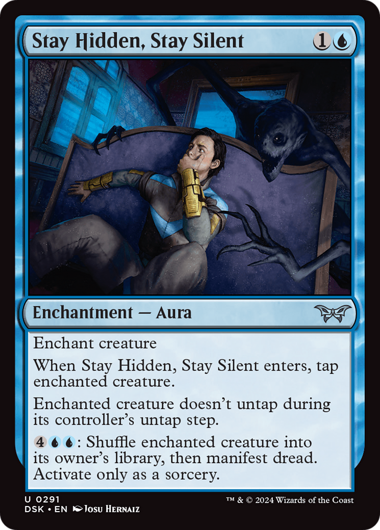 Stay Hidden, Stay Silent (0291) [Duskmourn: House of Horror] | Good Games Cannington