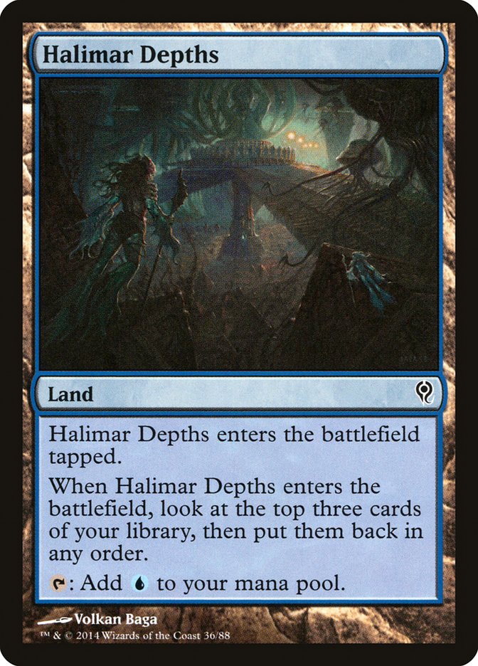 Halimar Depths [Duel Decks: Jace vs. Vraska] | Good Games Cannington