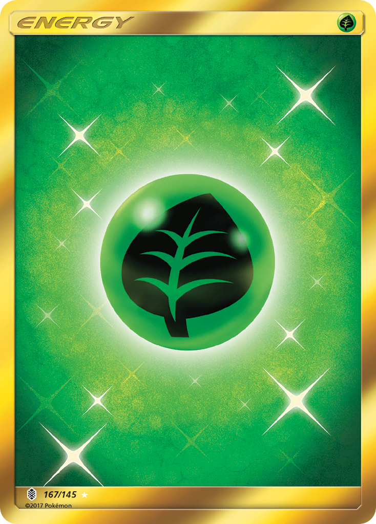 Grass Energy (167/145) [Sun & Moon: Guardians Rising] | Good Games Cannington