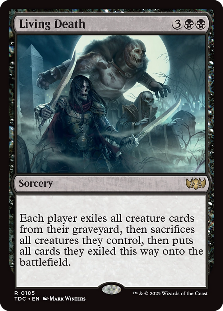 Living Death [Tarkir: Dragonstorm Commander] | Good Games Cannington