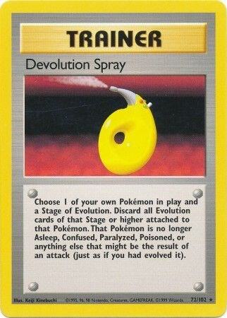 Devolution Spray 072/102 (Base Set)  | Good Games Cannington