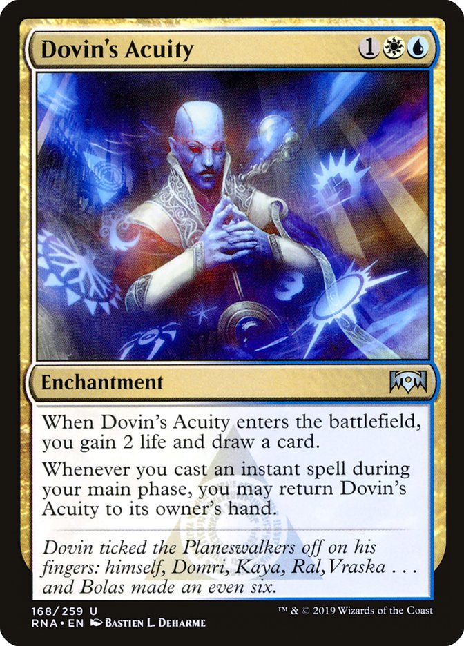 Dovin's Acuity 168/259 (Ravnica Allegiance)  | Good Games Cannington