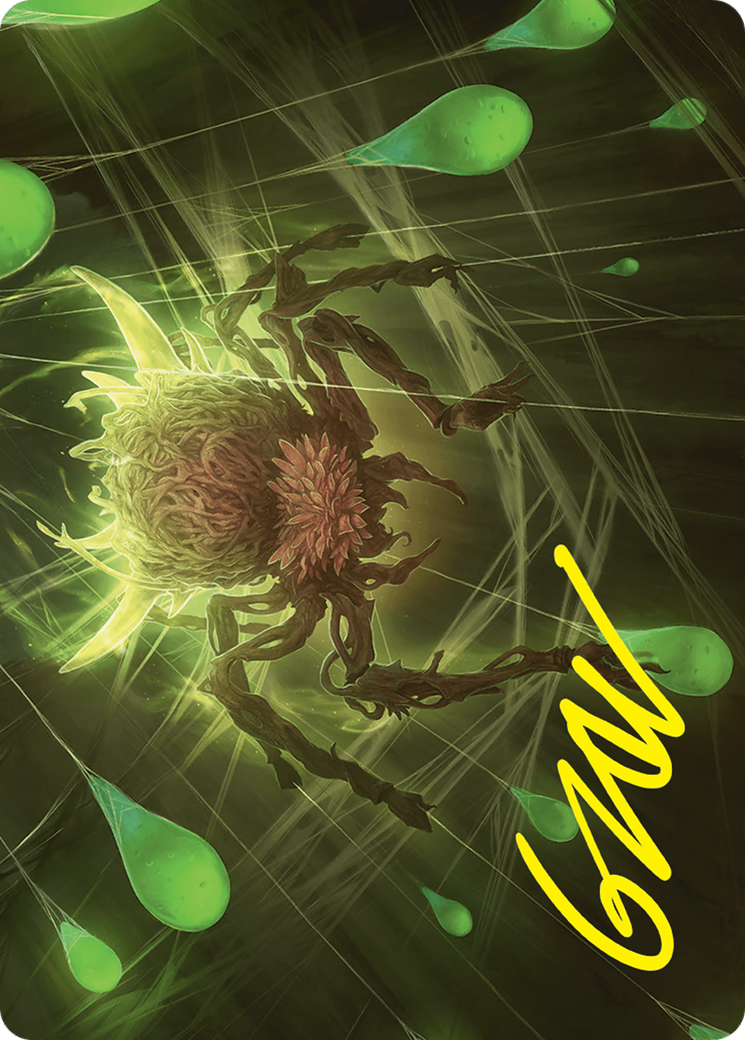Spinner of Souls Art Card (13/54) (Gold-Stamped Signature) [Foundations Art Series] | Good Games Cannington