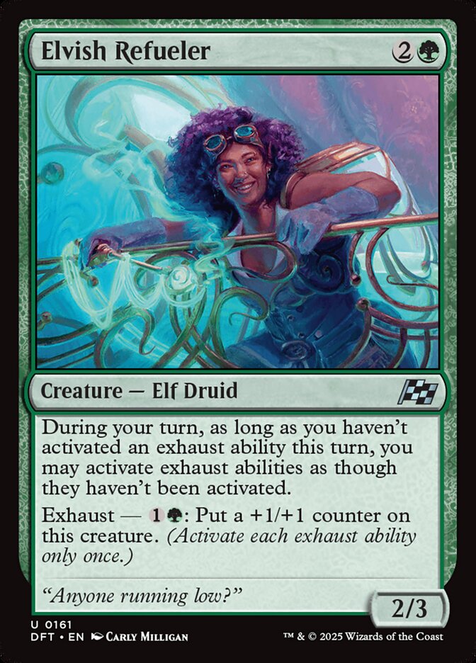 Elvish Refueler 161/291 (Aetherdrift)  - Foil | Good Games Cannington