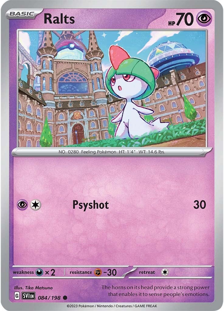 Ralts (084/198) [Scarlet & Violet: Base Set] | Good Games Cannington